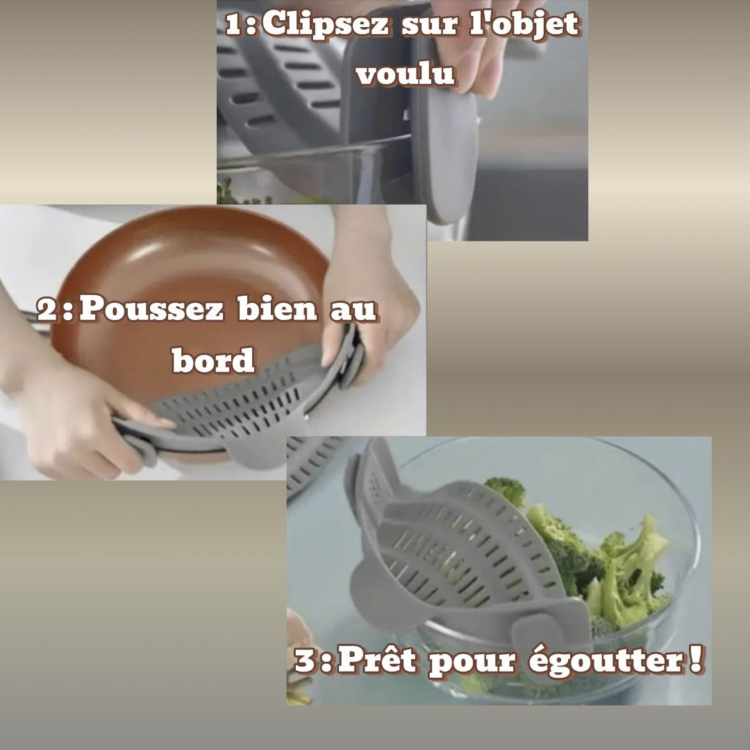 Passoire ajustable