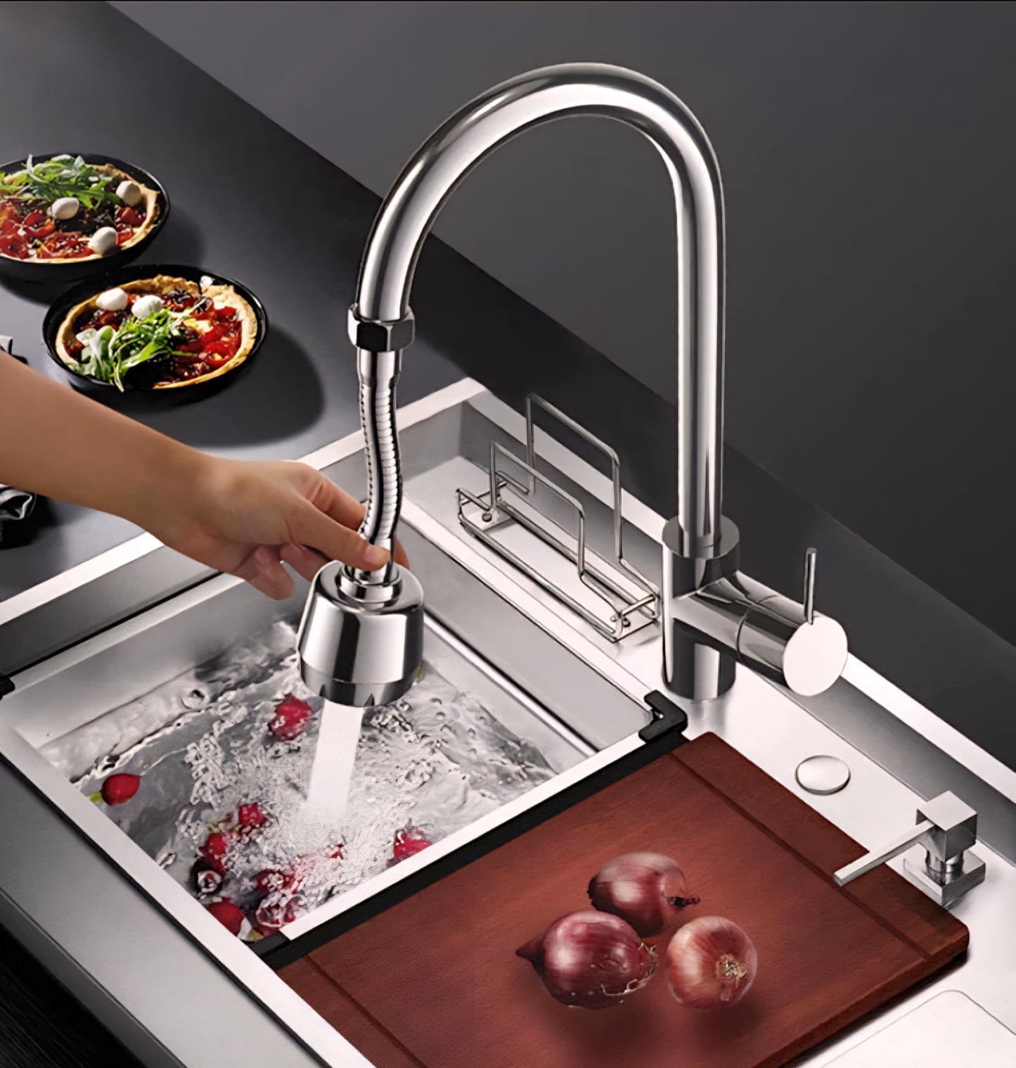 Extension 360° pour évier et lavabo